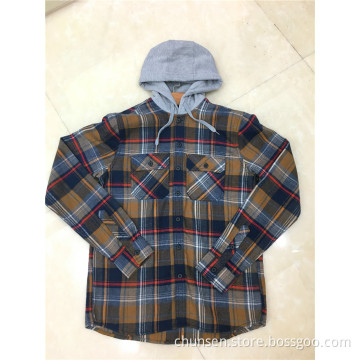 Men's Cotton Double-Pocket Hoodie
